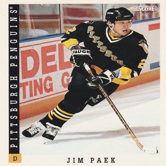 Jim Paek Pittsburgh Penguins NHL Hockey Card Collection - 5 Card Set - Picture 6 of 6
